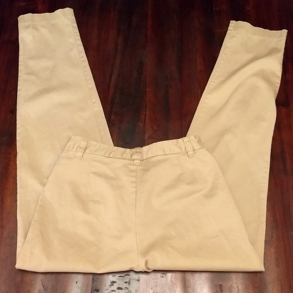 Casual Stretch Pants in Khaki/Flaxen/Fawn/Sand - Picture 3 of 8